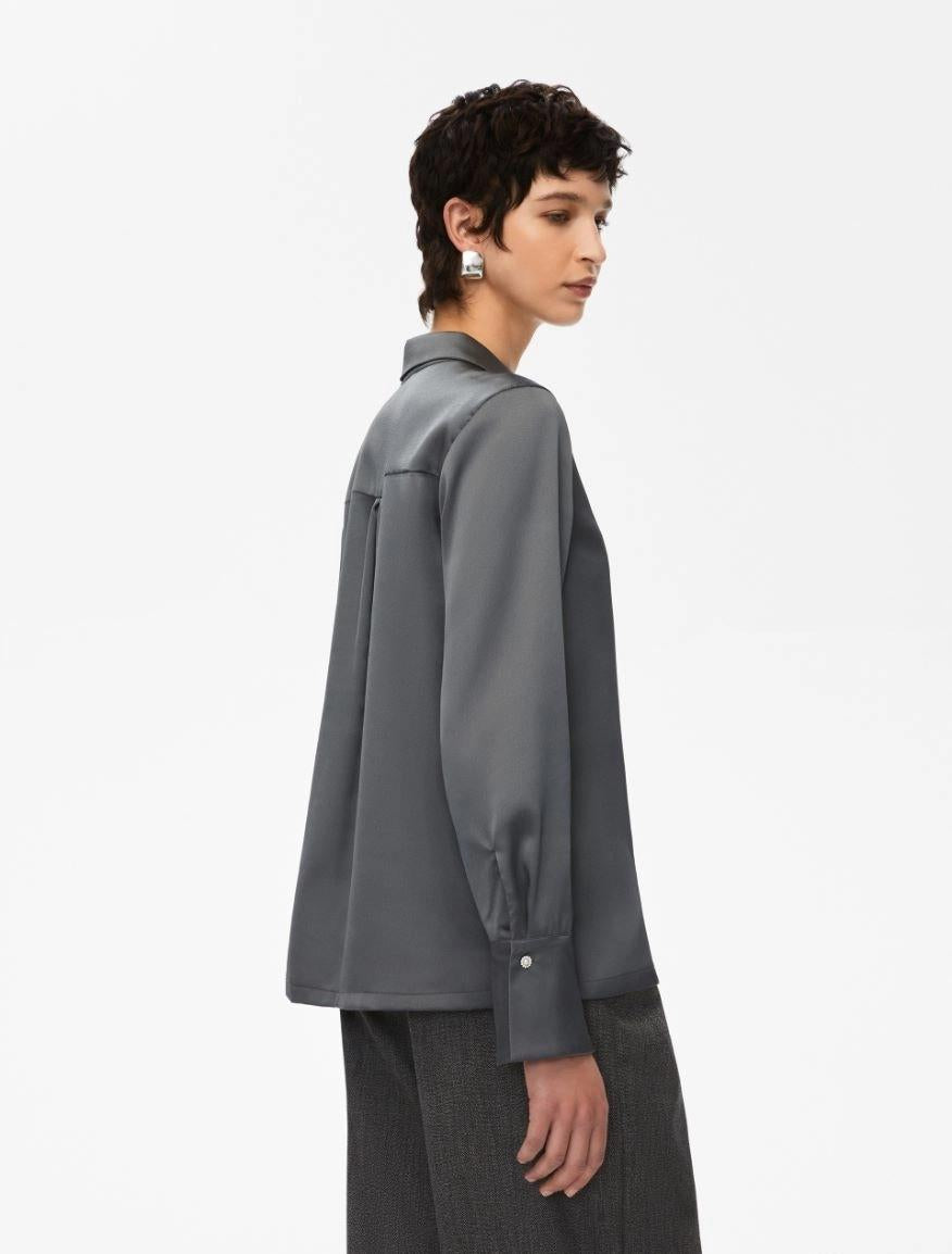 Camicia in raso ACCOLTO 002 IBLUES 