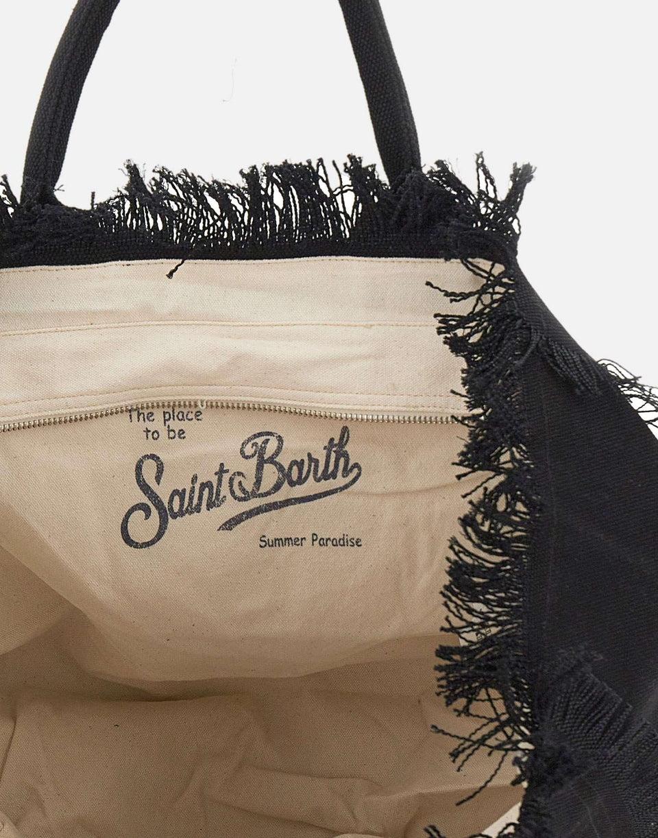 Borsa a mano "Vanity"mini con logo strass VAMI001 02563L MC2 SAINT BARTH 