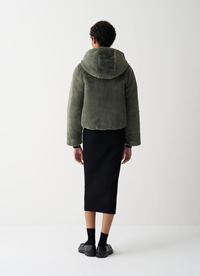 Piumino reversibile in pelliccia sintetica<BR/> 2288E 498 COLMAR 