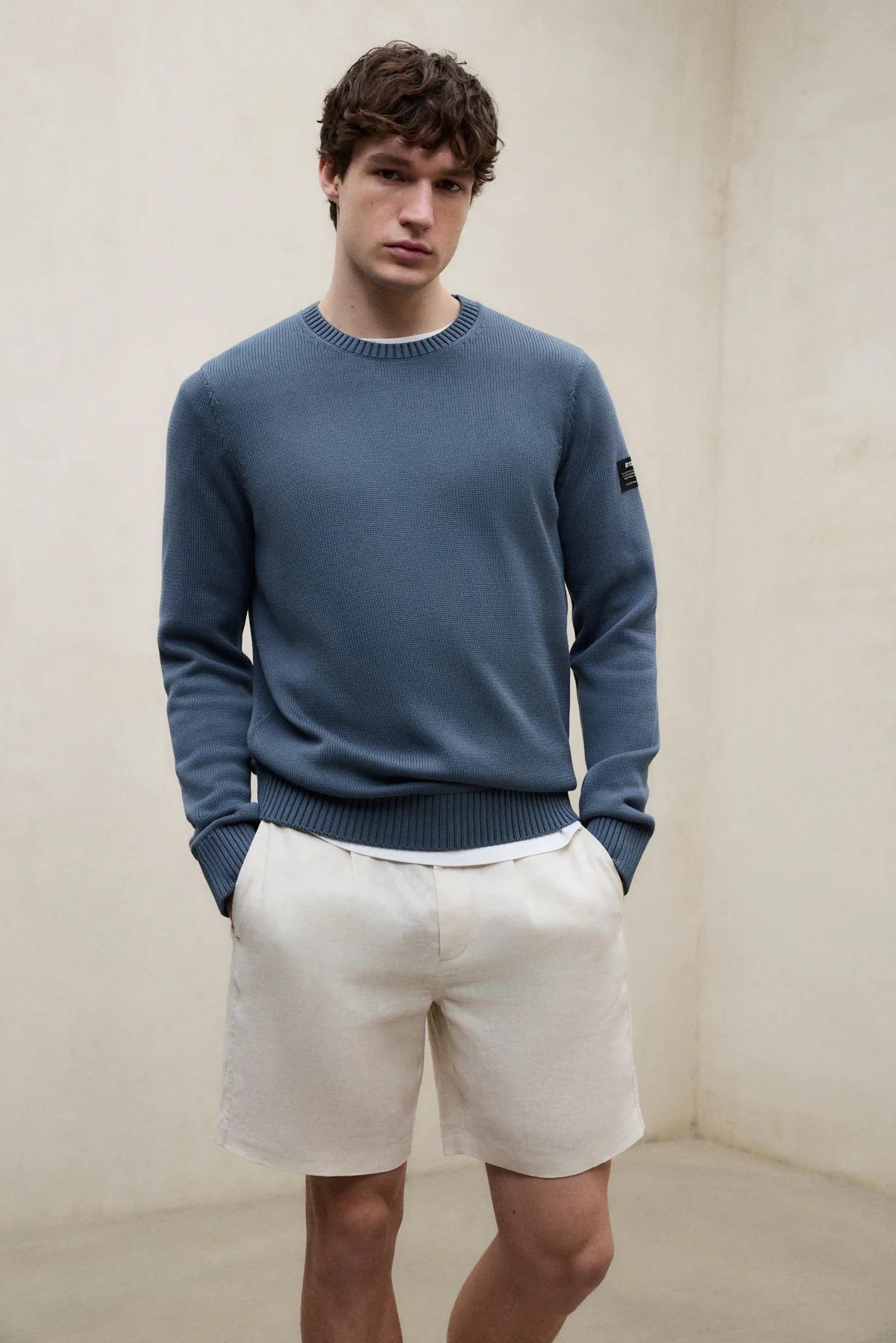 Maglione Tail Verde<BR/><BR/> TAIL 125 ECOALF 