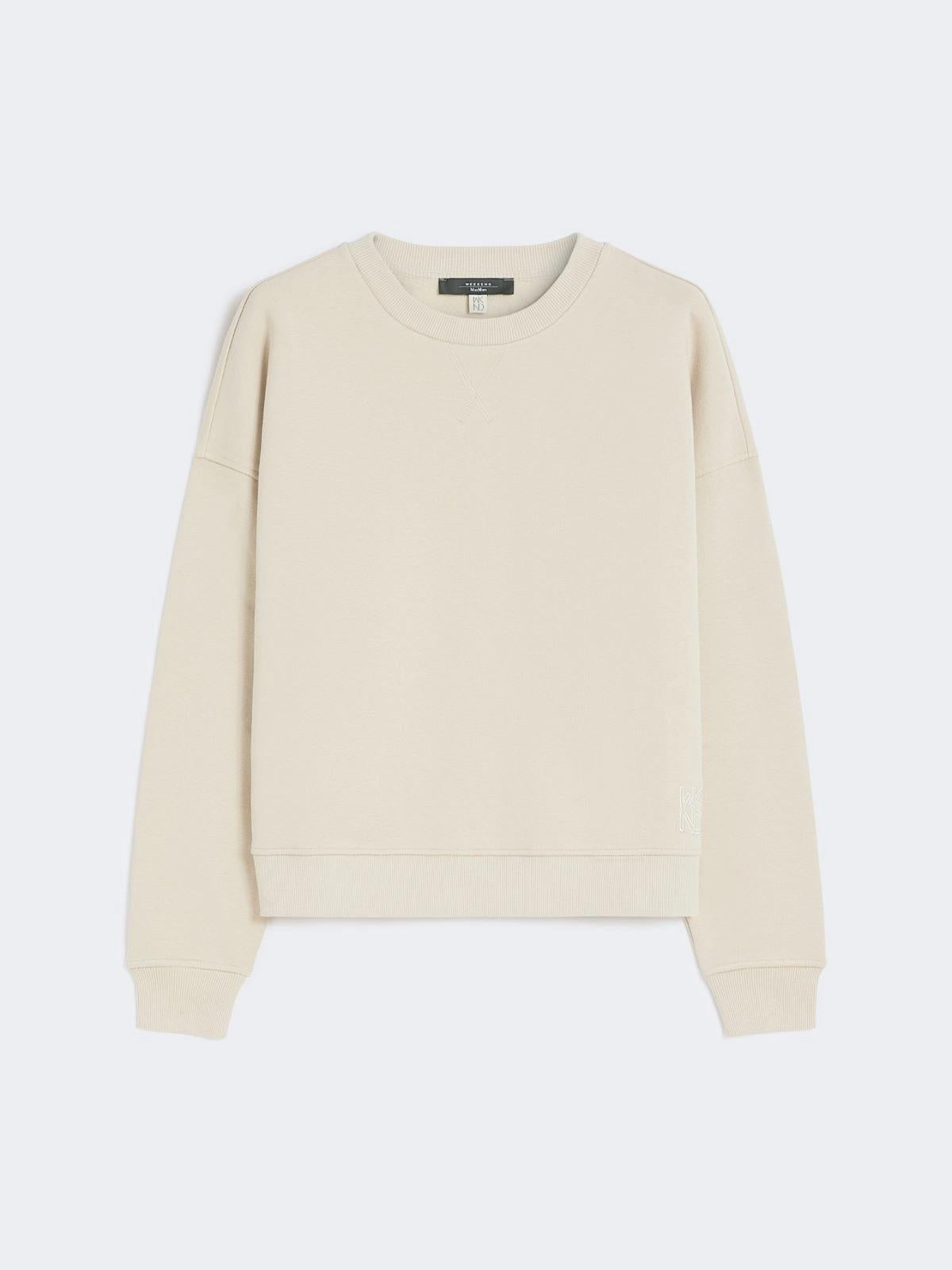 Felpa boxy in cotone GERBA 003 WEEKEND 