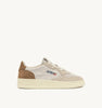 SNEAKERS MEDALIST LOW TRICOLOR IN SUEDE COLORE SAND E CIGAR