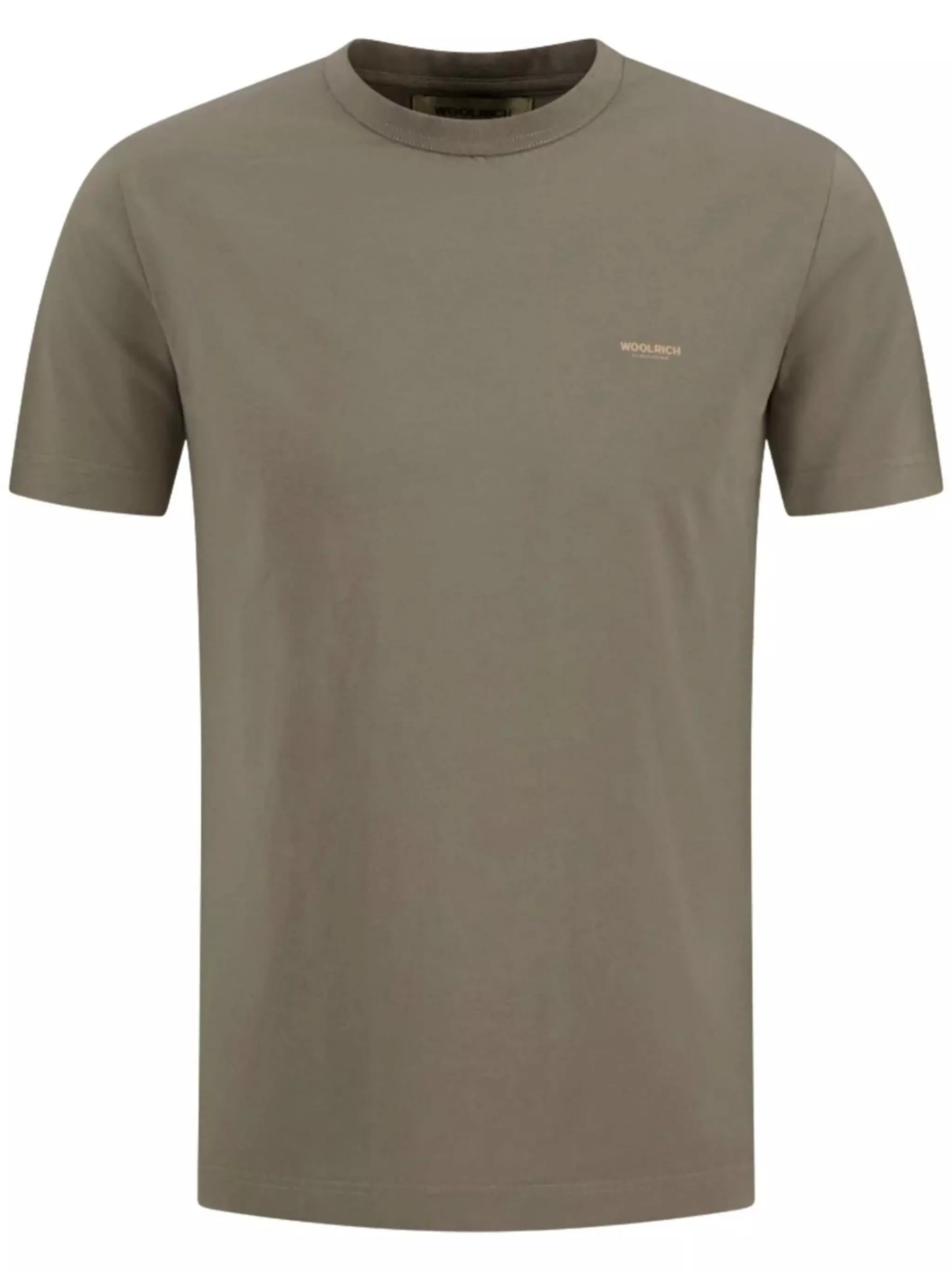 T-shirt in puro cotone con logo<BR/> CFWOTE2012MRUT5334 6667 WOOLRICH 
