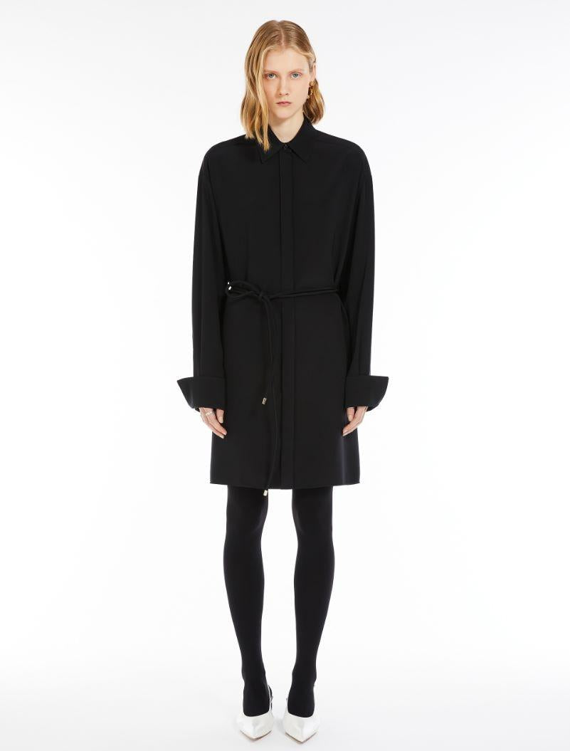 Chemisier oversize in seta elasticizzata EOLIE 003 SPORTMAX 