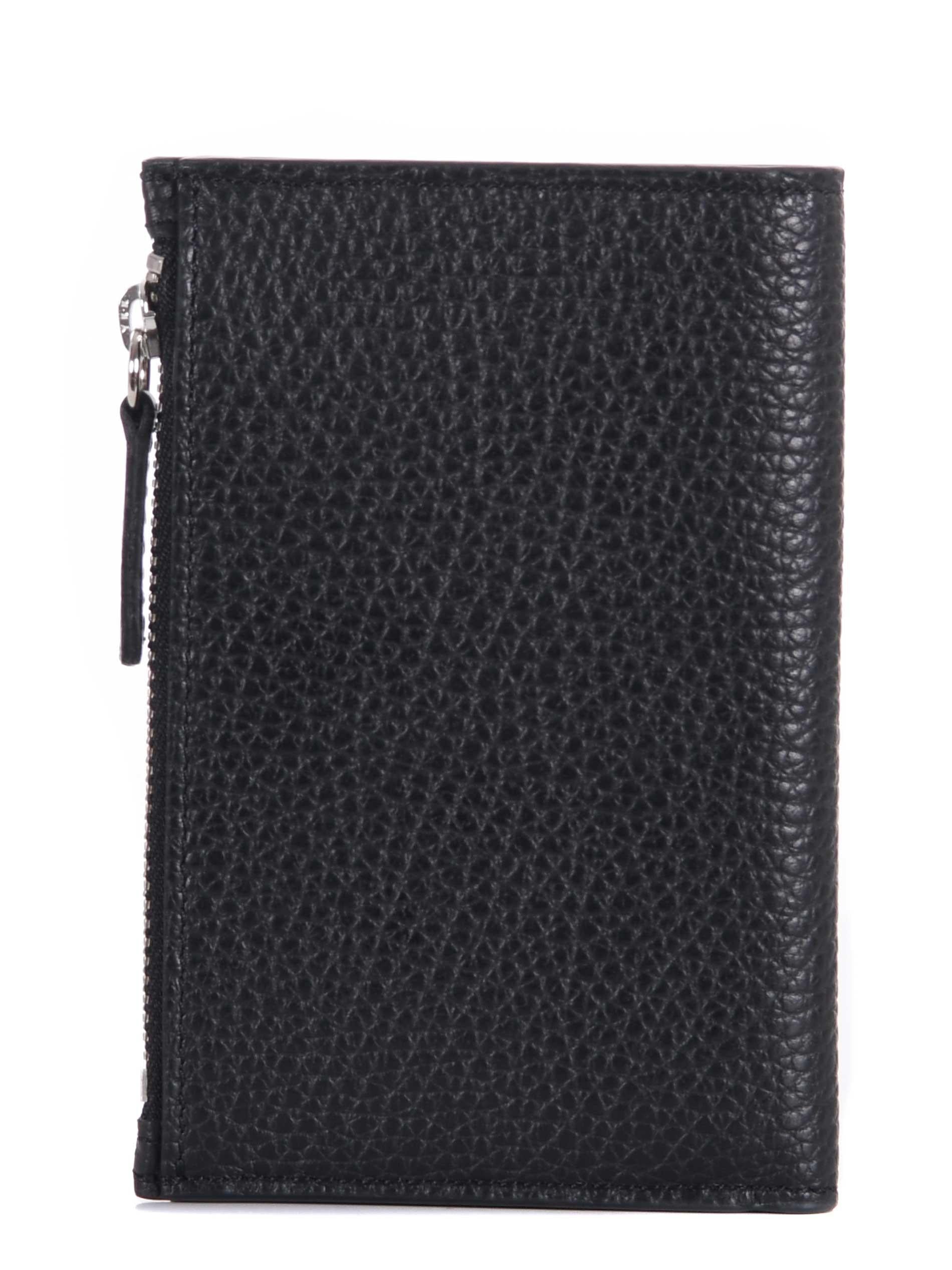 Portafogli Orciani in pelle martellata nero<BR/> SU0129MIC NERO ORCIANI 