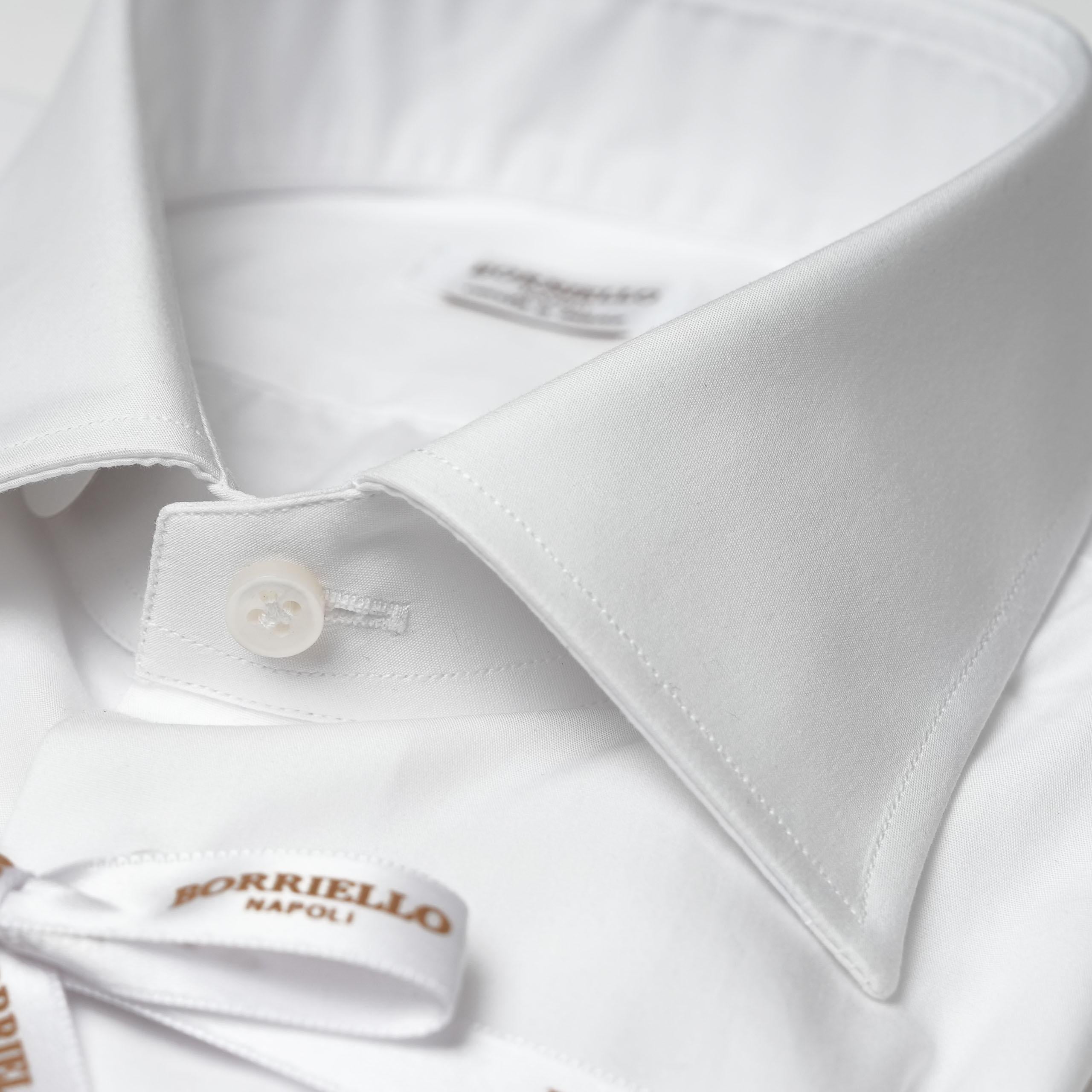 camicia bianca 1401SPACCANAPOLI 1 BORRIELLO 