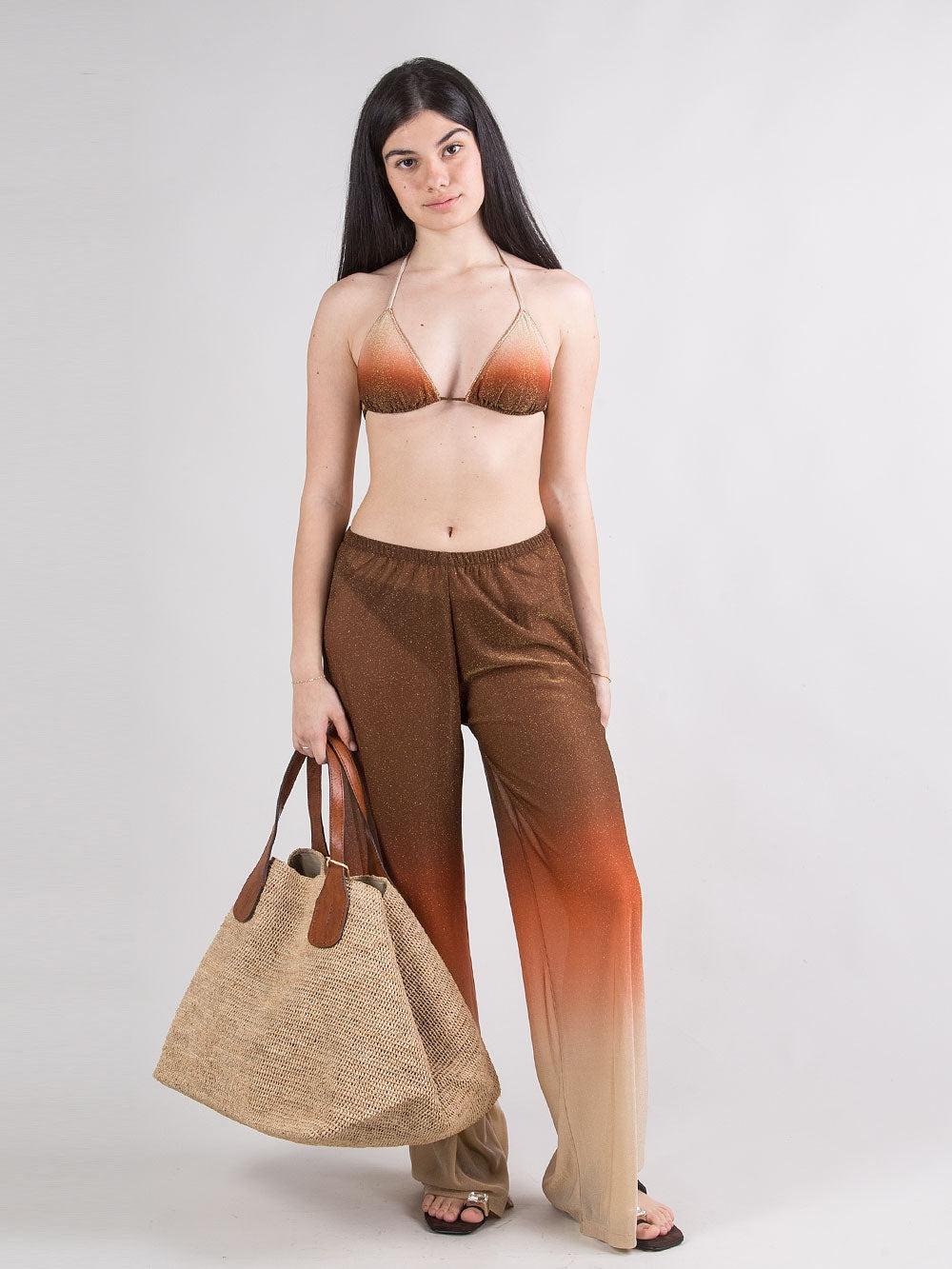 Pantalone Lurex Degrade AML001 00065L MC2 SAINT BARTH 