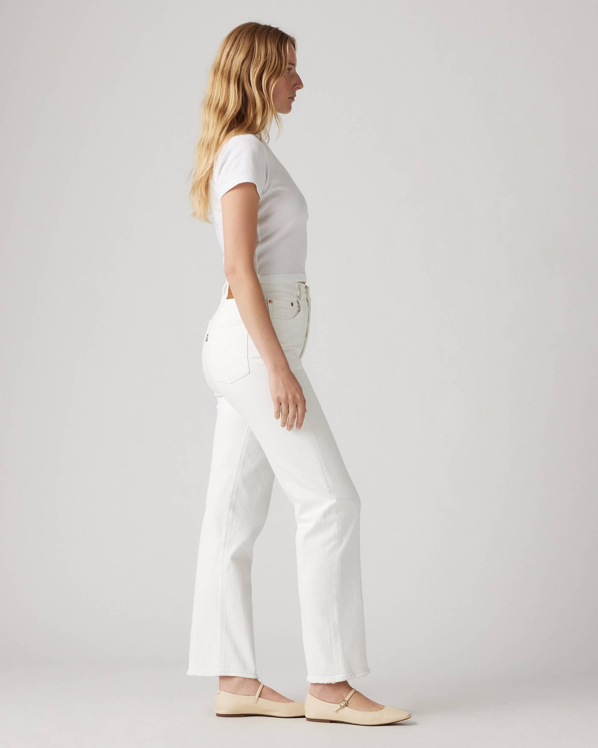 Jeans Ribcage Straight Alla Caviglia 72693 0076 LEVI'S 