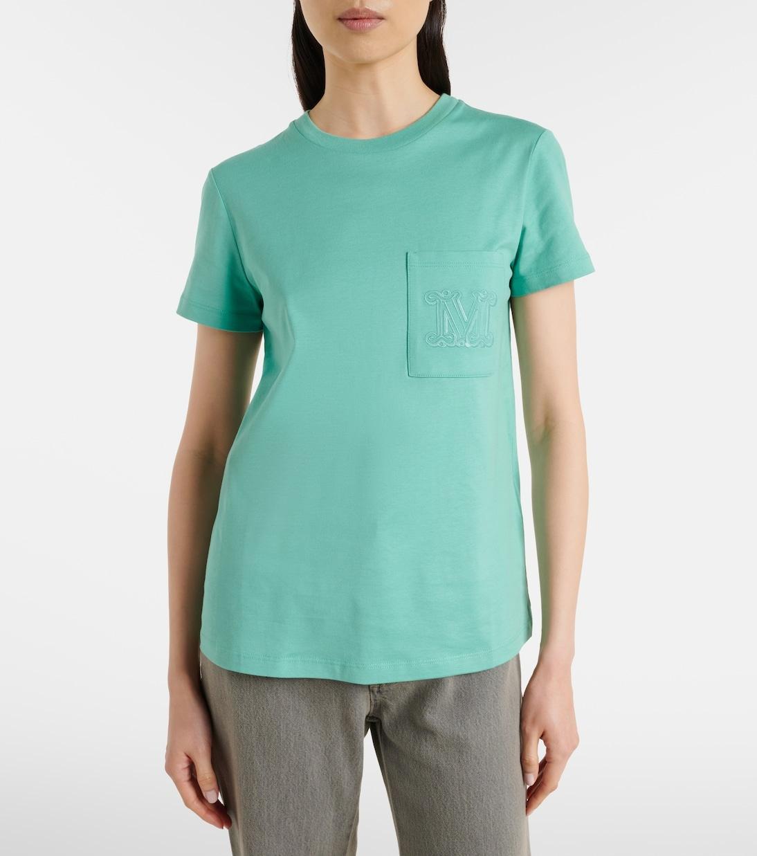 T-shirt donna  in jersey di cotone PAPAIA 012 MAX MARA 
