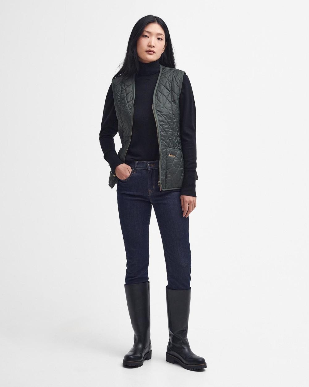 Gilet trapuntato con fodera in pile Betty LLI0003LLI OL71 BARBOUR 