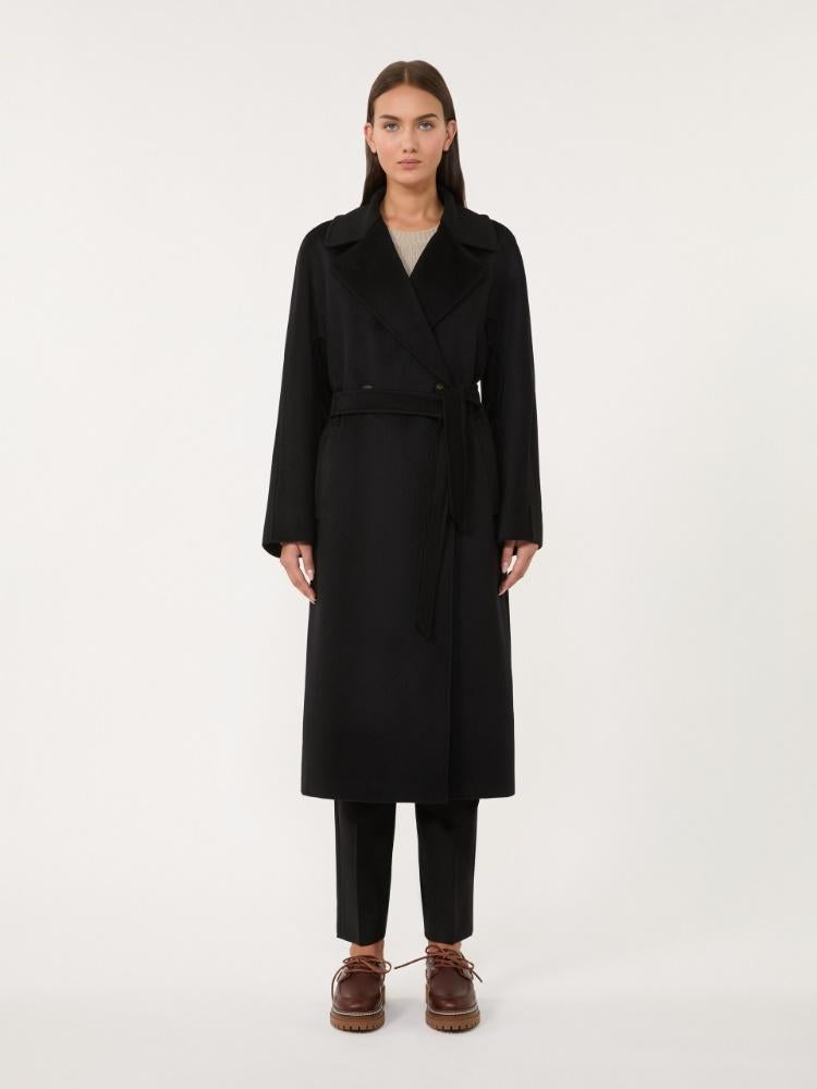 Cappotto midi doppiopetto in lana RESINA 013 WEEKEND 