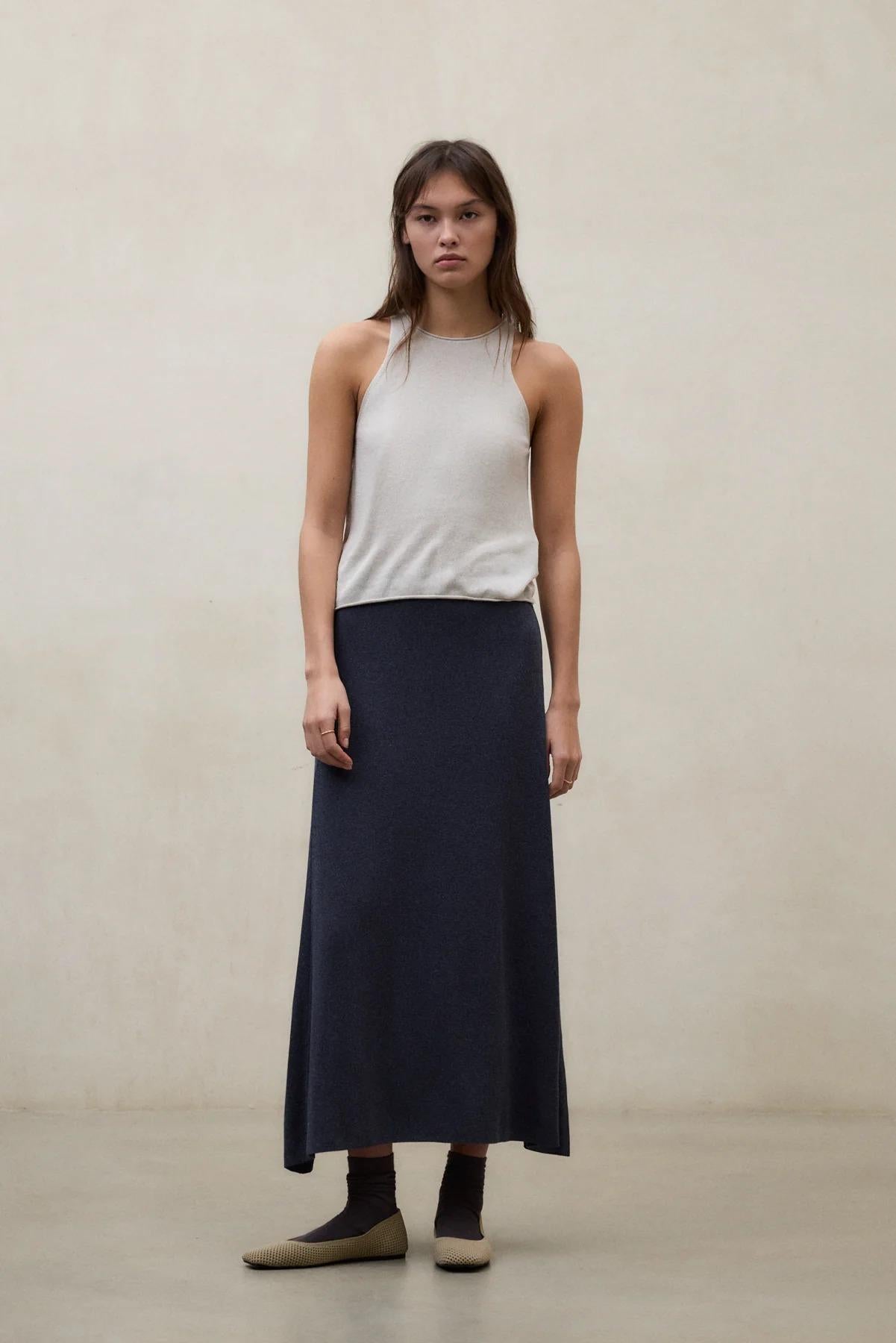 Cannottiera Ceiba Beige<BR/><BR/> CEIBA 055 ECOALF 