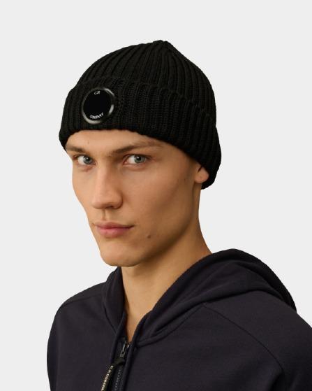 Cappello uomo in lna a coste
