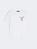 T-shirt in jersey con grafica - BIANCO