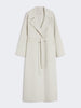 Cappotto a vestaglia in lana