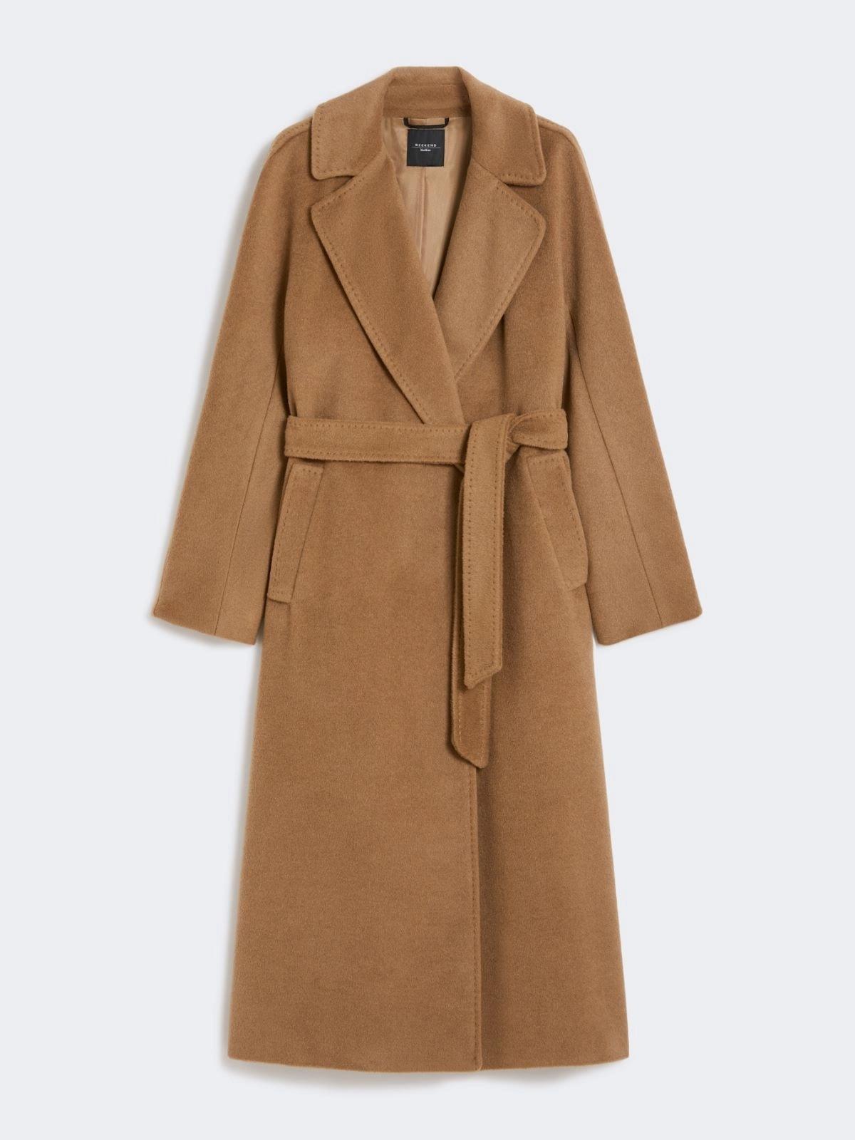 Cappotto lungo in lana e alpaca TEMPERA 026 WEEKEND 