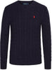 Maglia uomo in cotone motivo a trecce