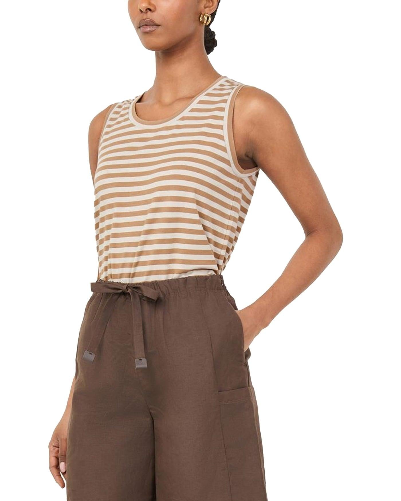 Canotta donna in cotone elasticizzato ERBERT 004 S MAX MARA 