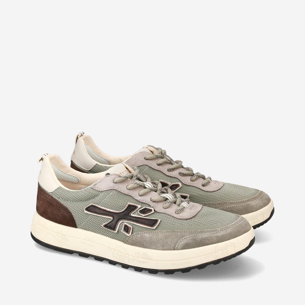 Nous men's shoe in technical fabric and suede.