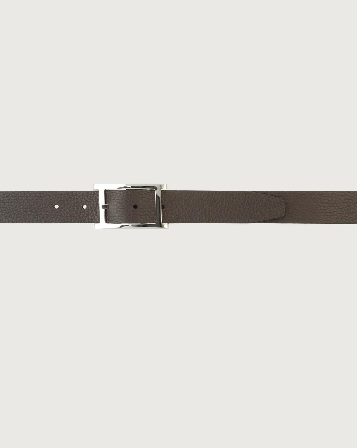 Cintura Micron Double in pelle<BR/> U08238 NERO/EBANO ORCIANI 