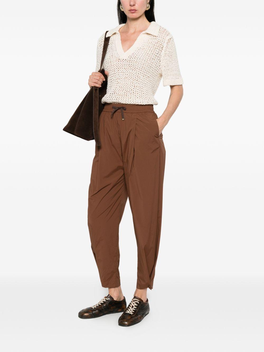 PANTALONI IN LIGHT NYLON STRETCH<BR/> PT000031D12431SZ 2240 HERNO 