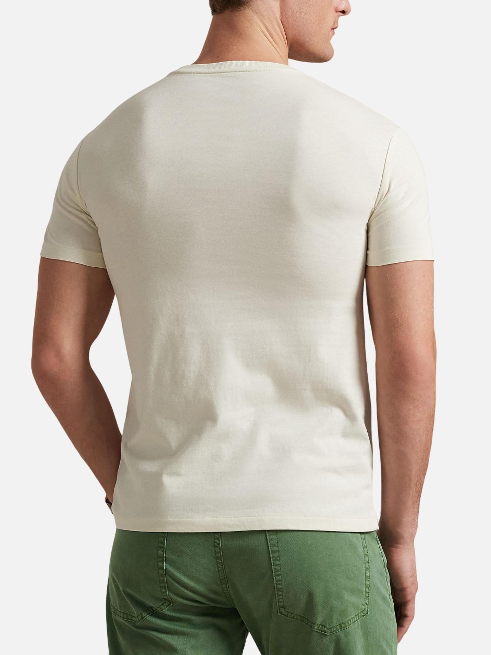 T-shirt uomo in cotone manica corta 710671438 350 RALPH LAUREN 