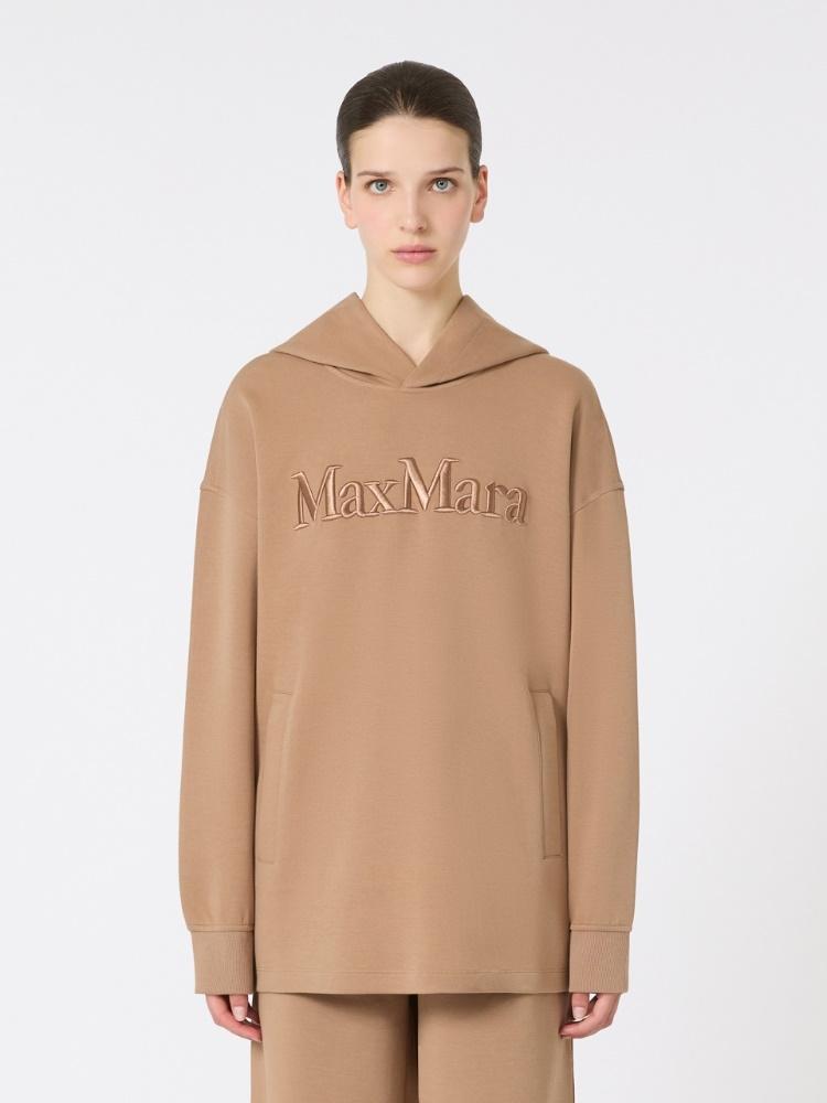 Felpa over in jersey di cotone VISIERA 005 S MAX MARA 