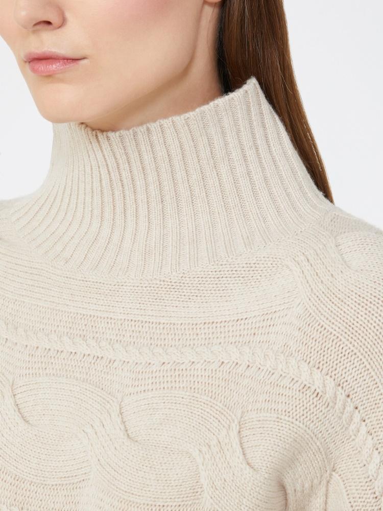 Maglia in lana e cachemire a trecce<BR/> VODKA 002 MAX MARA STUDIO 