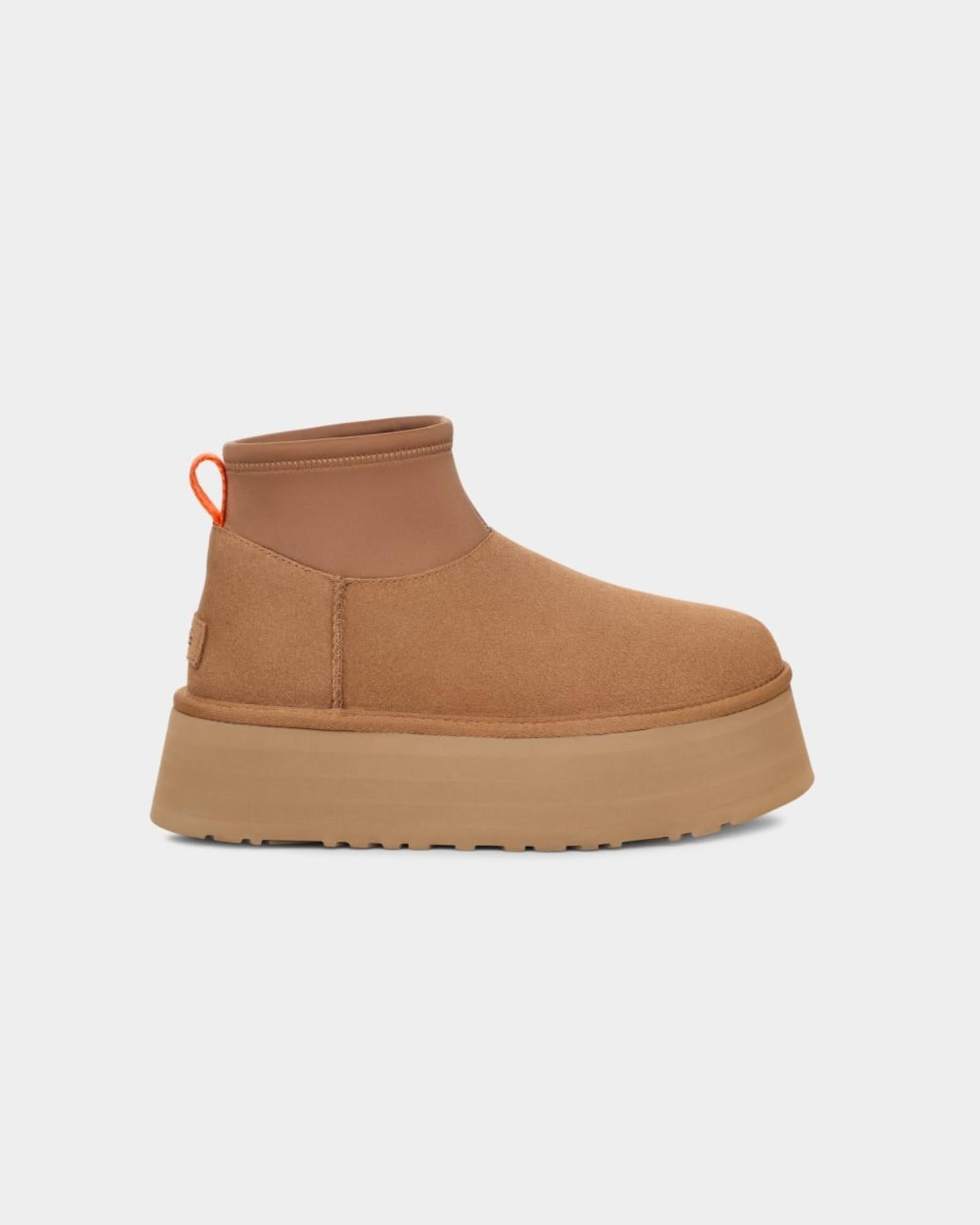 Scarpe donna classic mini dipper in pelle scamosciata 1168170 CHE UGG 