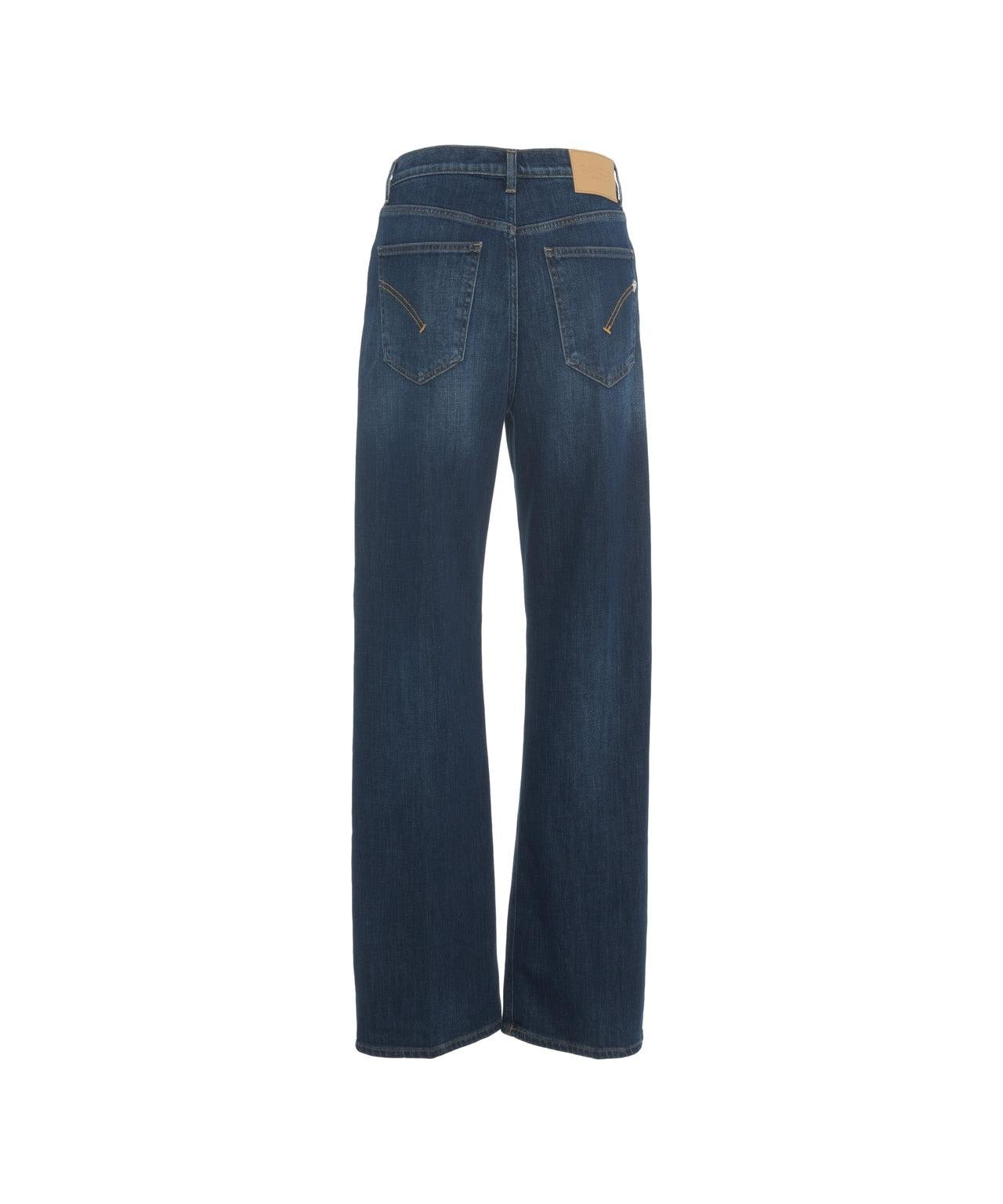 Wide leg jeans 'Francine'<BR/> DP777DS0229LH4 800 DONDUP 