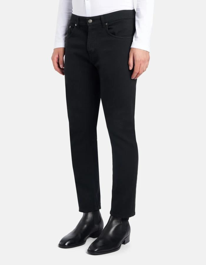 Jeans Dian carrot in bull stretch<BR/> UP576BSE037KPT 999 DONDUP 