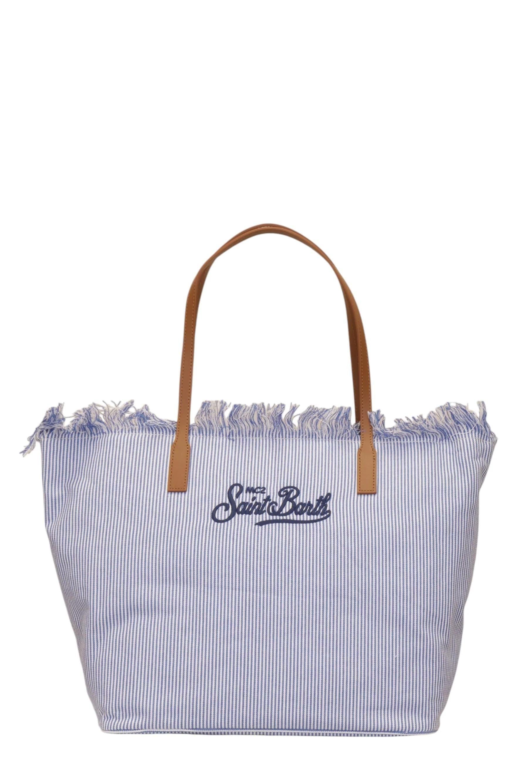 City bag fringe micro stripes<BR/> CBF0001 01770L MC2 SAINT BARTH 