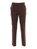 Pantalone sigaretta in gabardina