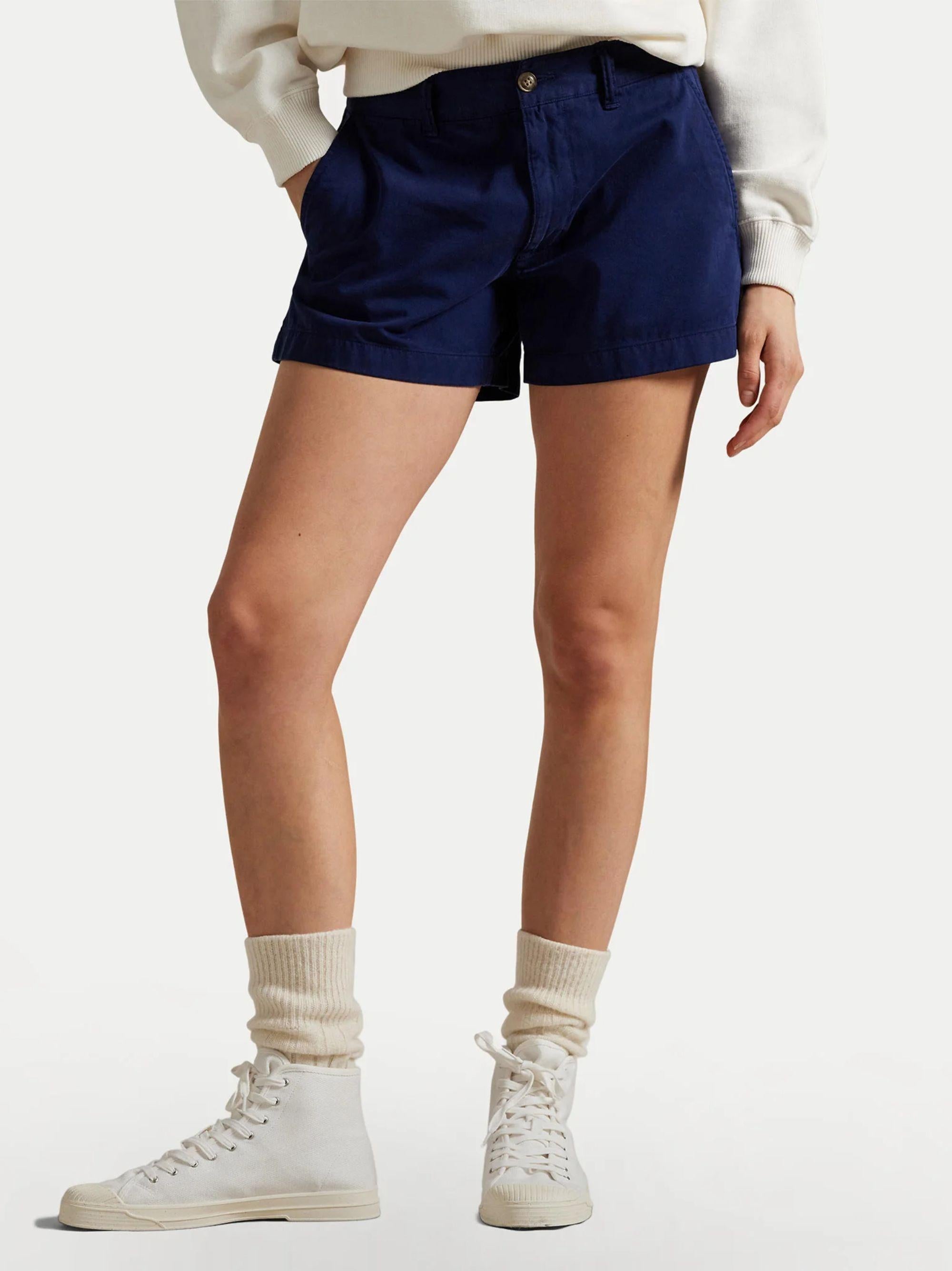 Pantaloncini donna in cotone 211963798 004 RALPH LAUREN 