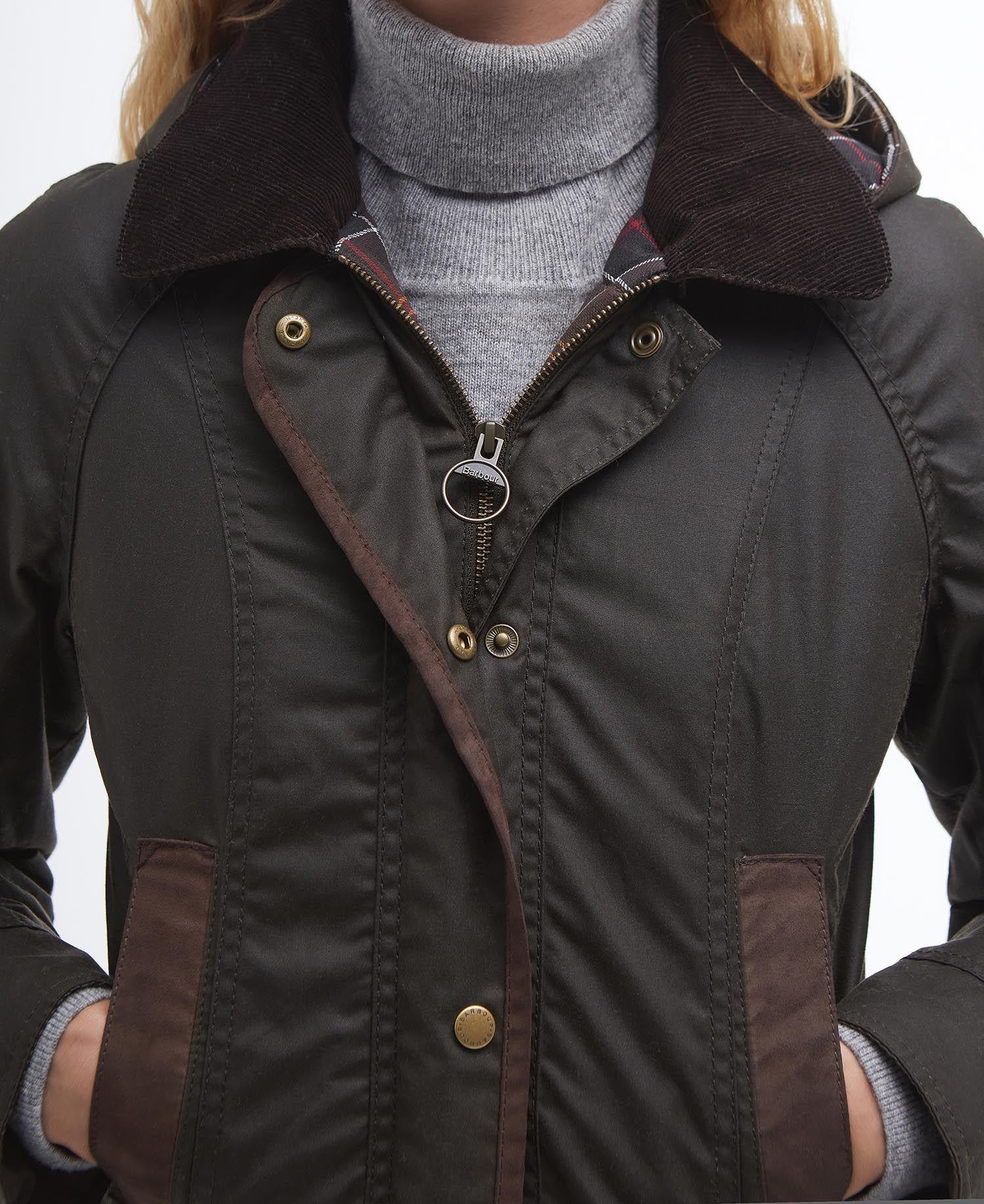 Giacca donna in cotone cerato Bower LWX0534 OL71 BARBOUR 