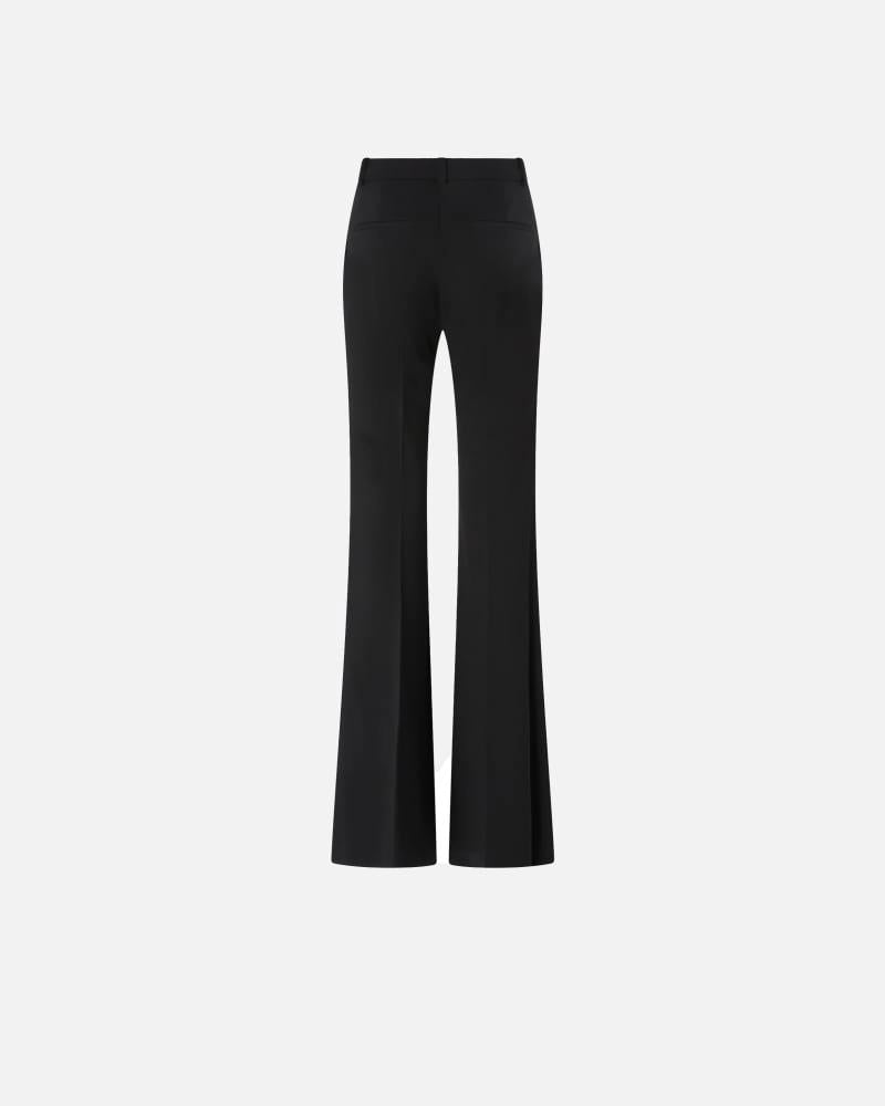 pasta Pantaloni flare-fit in punto stoffa 105705A24C Z99 PINKO 