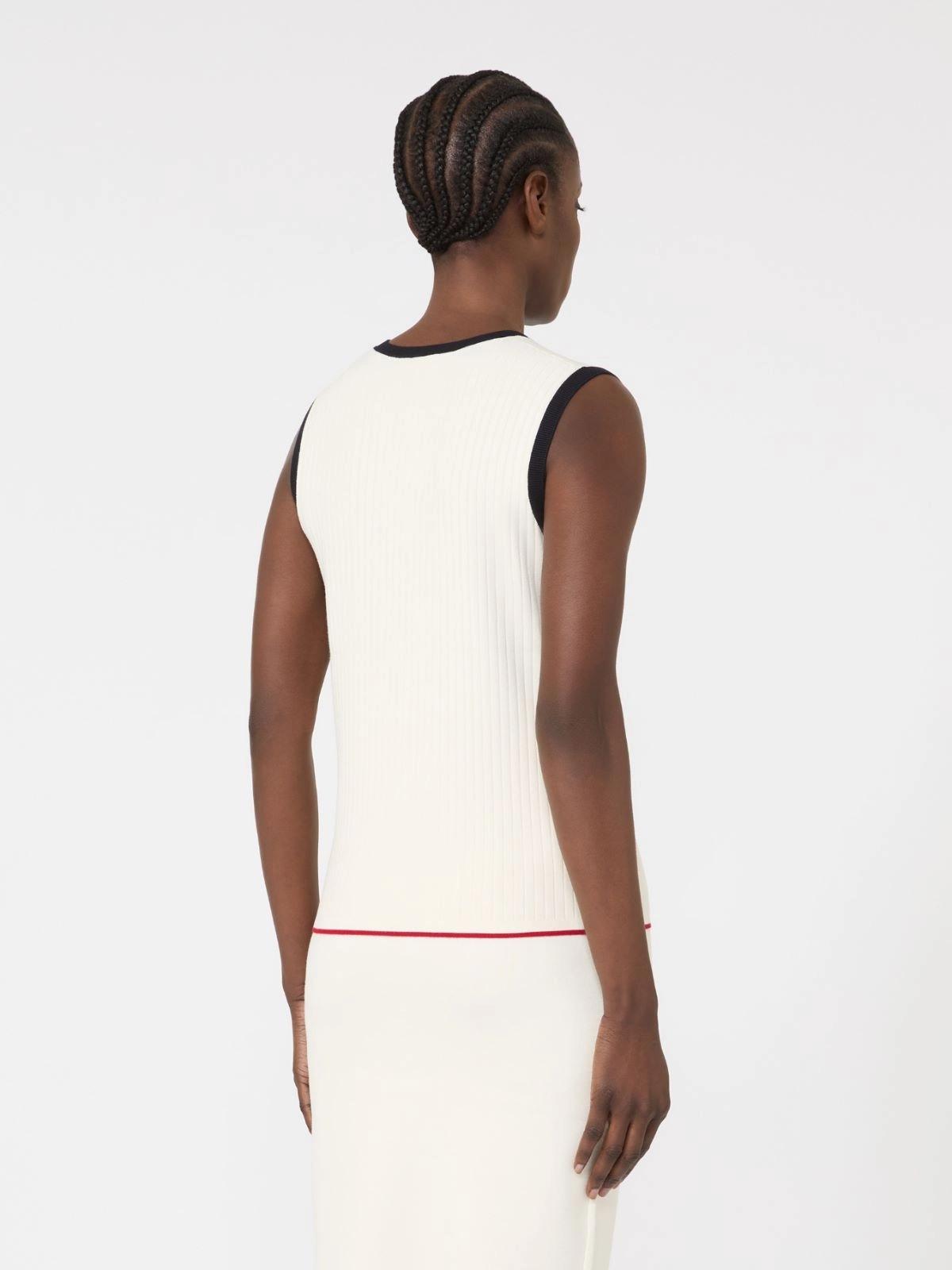 MSTUMILE<BR/>Canotta in filato di mista viscosa MSTUMILE 009 MAX MARA STUDIO 