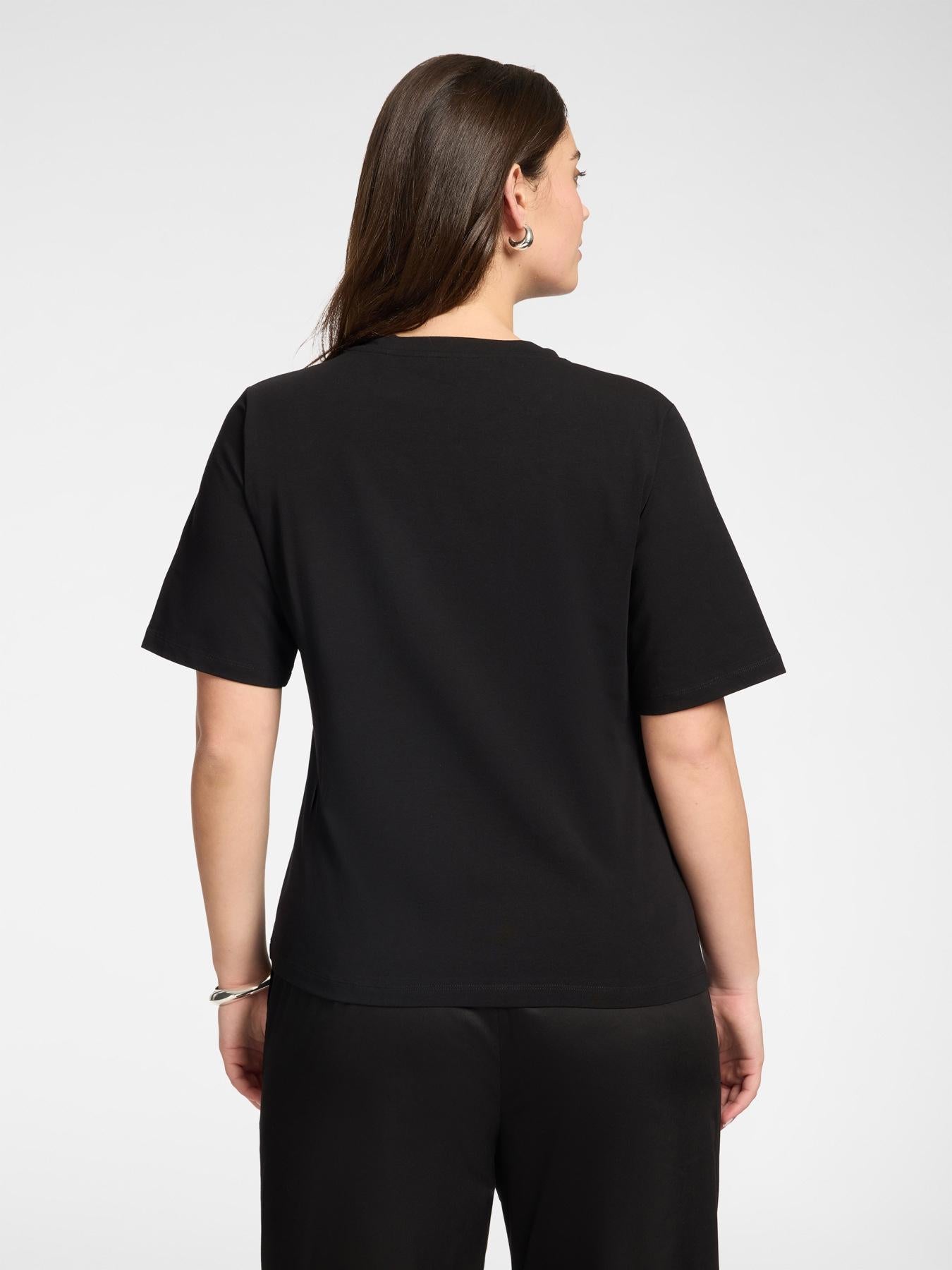 T-shirt con ricamo Monogram<BR/> G071Z100627N 33 ELENA MIRO 