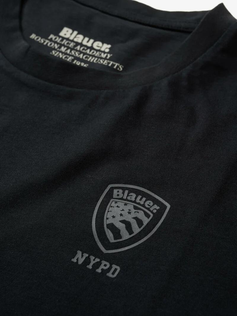 T-SHIRT LOGO IN TONO EUTAW<BR/> BLUH02302 7439/999 BLAUER 
