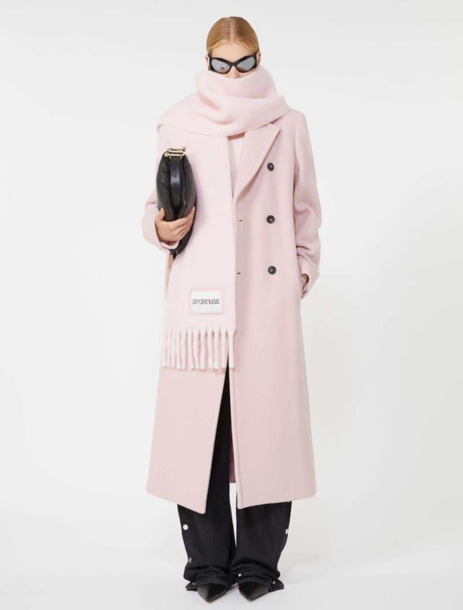 Cappotto doppiopetto in pura lana COMUNE 003 SPORTMAX 