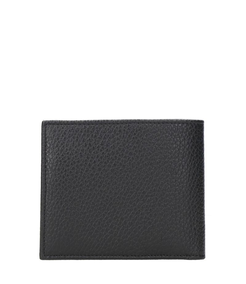 Portafoglio Soft in pelle con portamonete<BR/> SU0114 NERO ORCIANI 