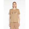T-shirt donna in puro cotone con stampa