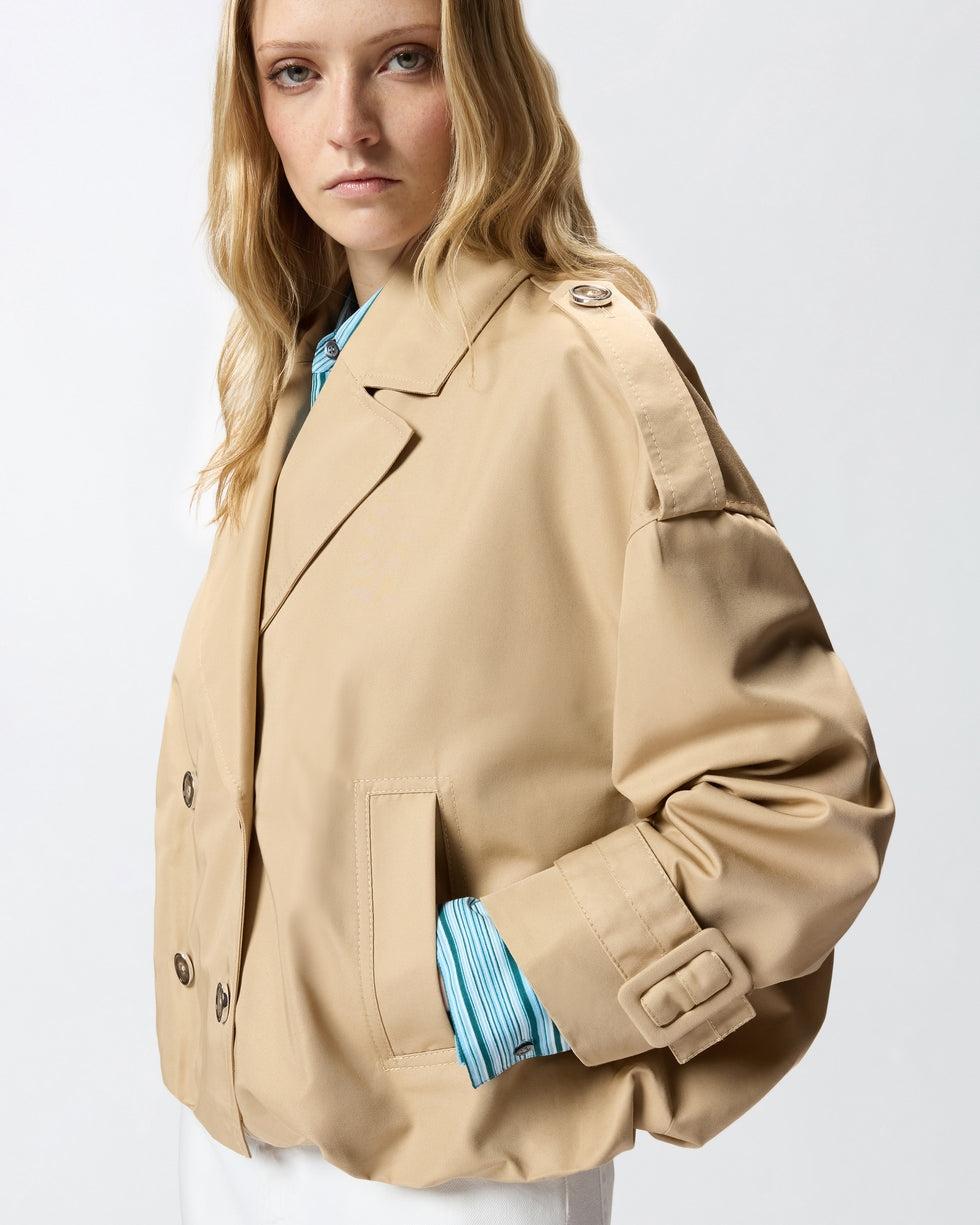 Trench corto doppiopetto<BR/> 106325A1PR D41 PINKO 