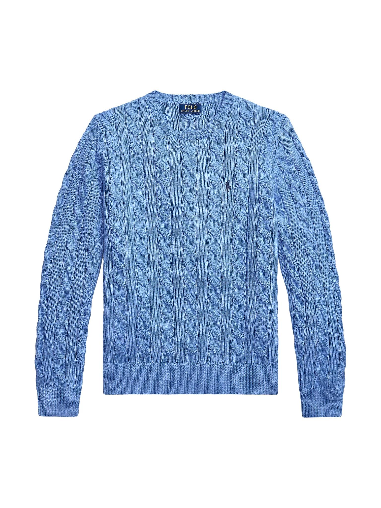 Maglia uomo in cotone motivo a trecce 710775885 006 RALPH LAUREN 