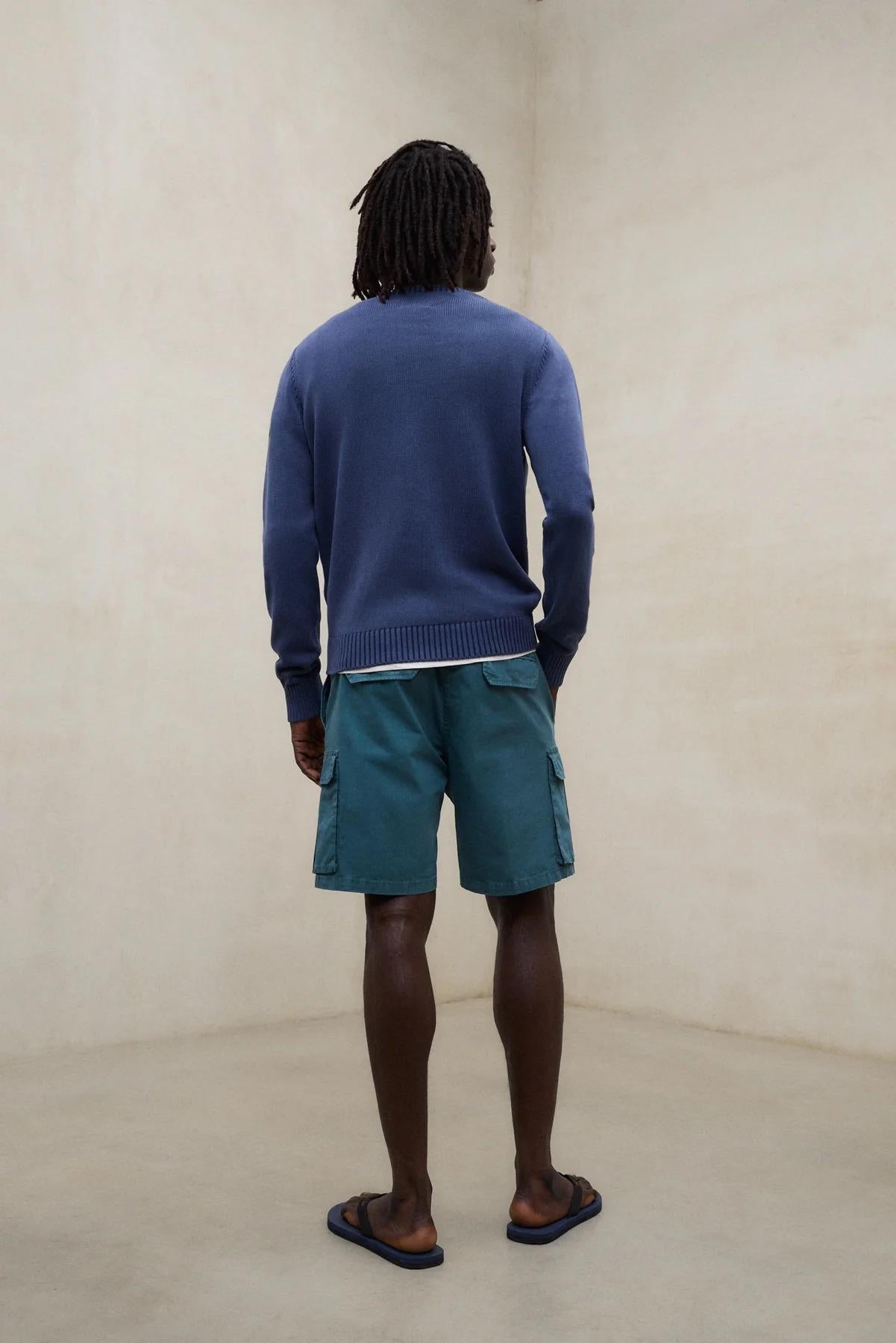 Maglione Tail Blu Navy<BR/><BR/> TAIL 161 ECOALF 