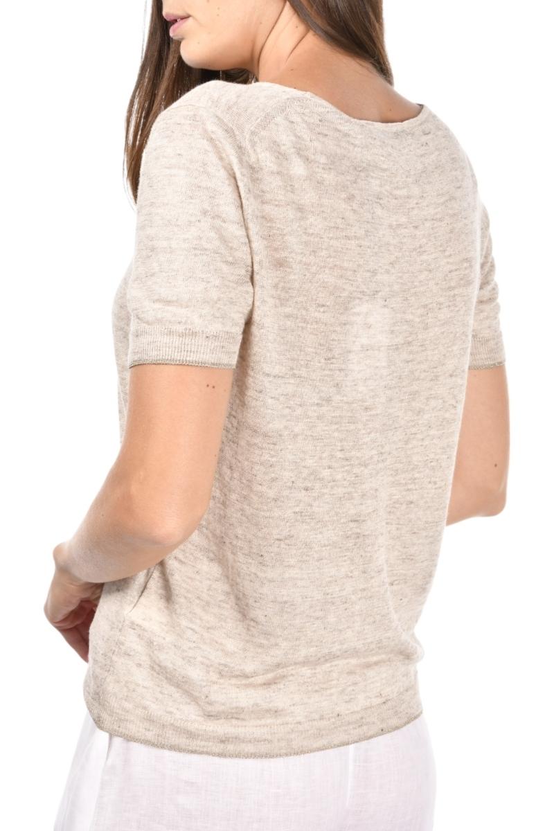 T-SHIRT IN MAGLIA LUREX 5721824853 110 GRAN SASSO 