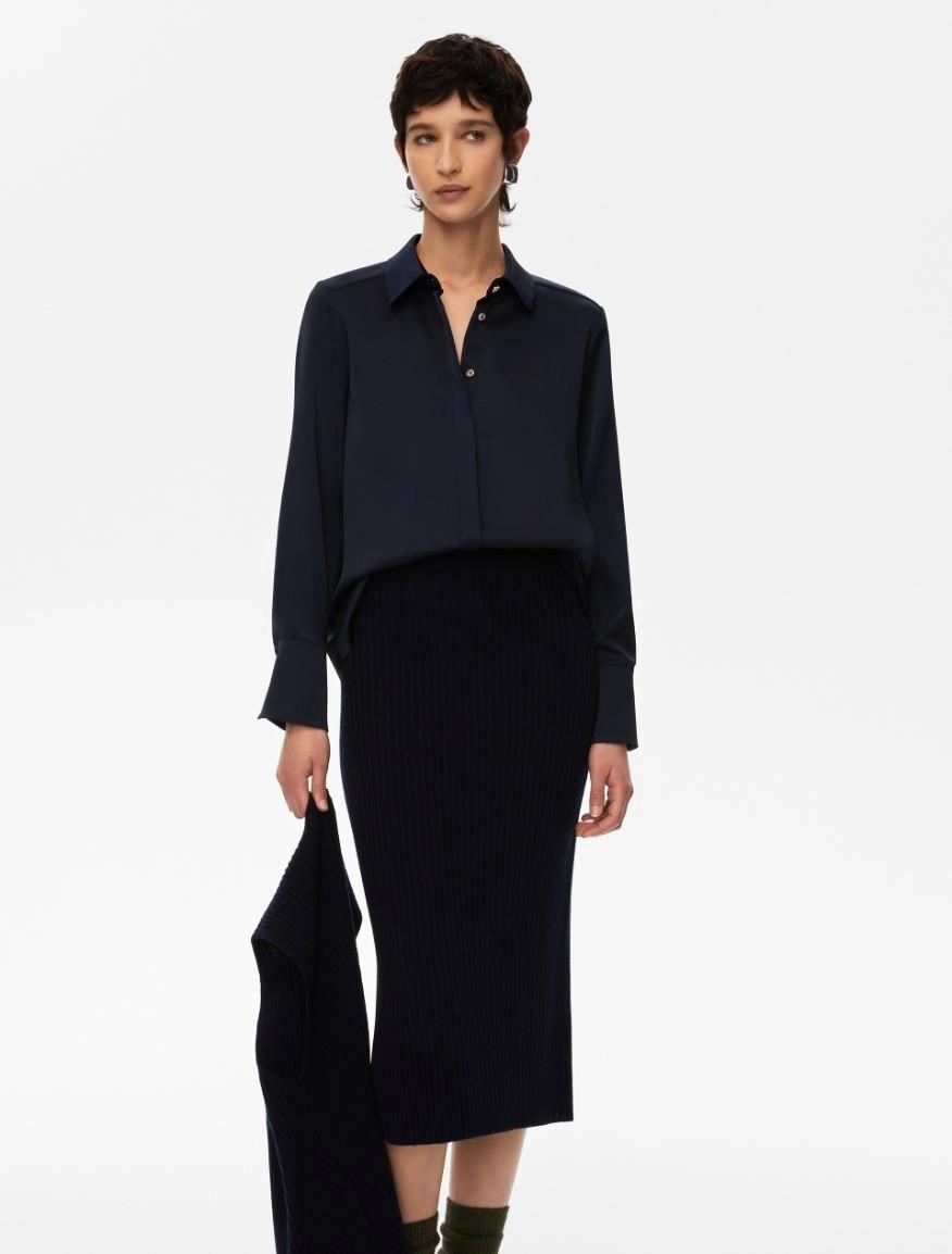 Camicia in raso ACCOLTO 003 IBLUES 