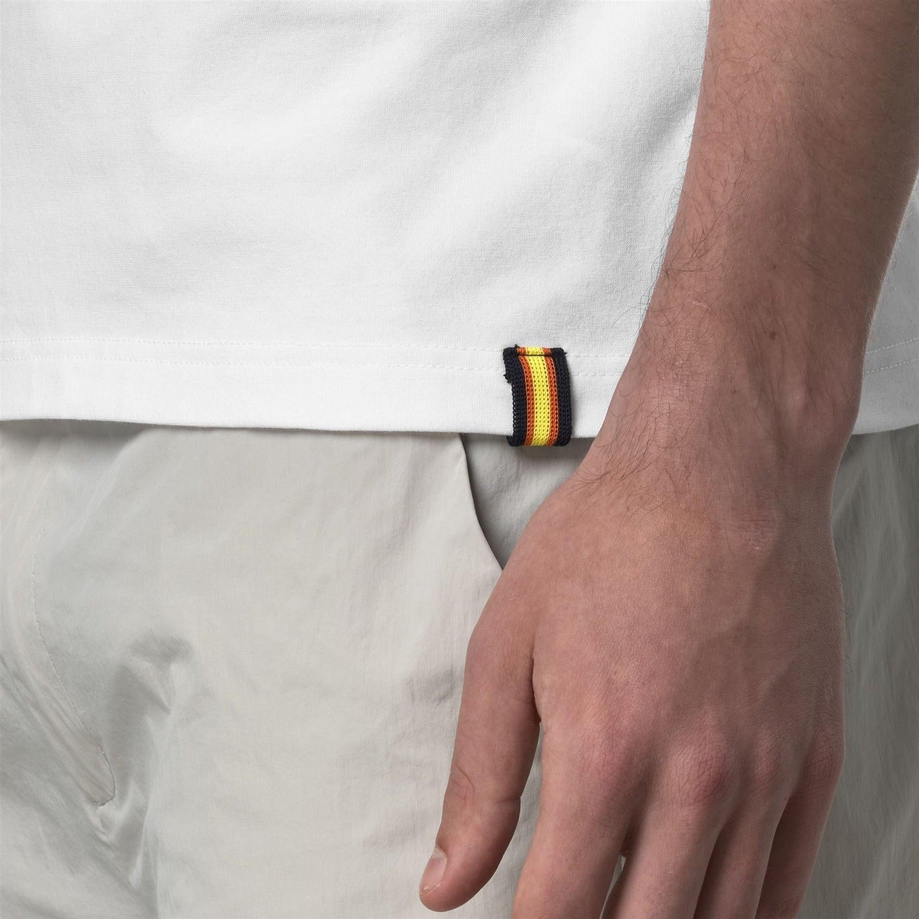 Polo vincelle in cotone elasticizzato K5147NW 001 K-WAY 