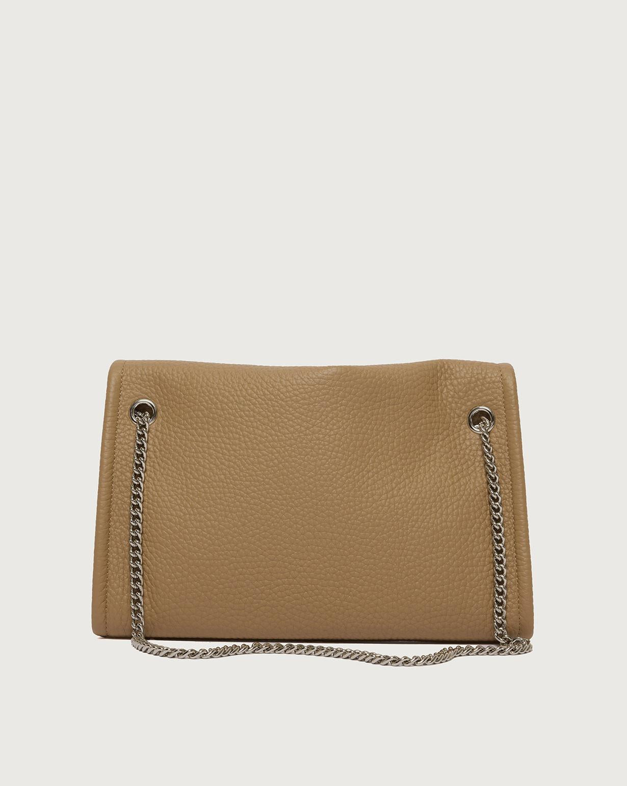 Borsa Venus Clutch Soft a mano in pelle martellata B02213SOF BISCOTTO ORCIANI 