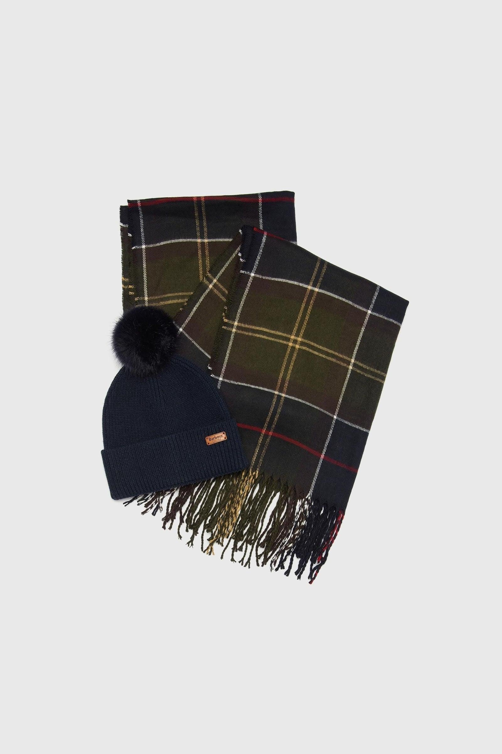 Set regalo Berretto Dover & Sciarpa Hailes LGS0054 TN11 BARBOUR 